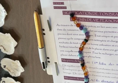 Photo - Atelier lithothérapie : confection de son bracelet chemin de vie