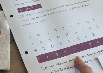 Photo - Atelier lithothérapie : confection de son bracelet chemin de vie